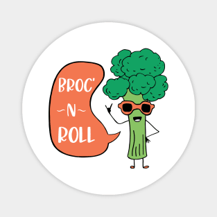 Broc' n Roll Magnet